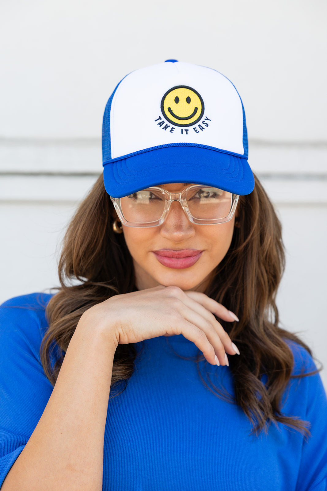 Take it Easy Hat - Blue