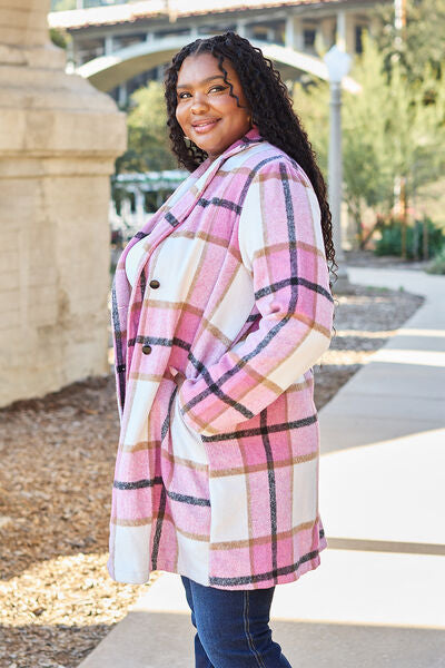 Off The Grid Checkered Long Jacket [S-3XL]