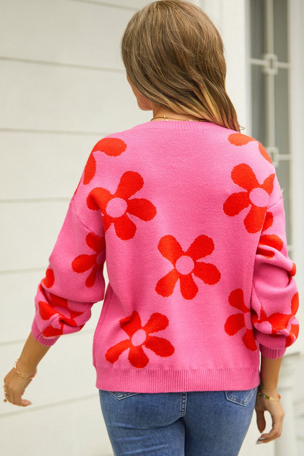 Take a Hint Floral Sweater *2 colors available*