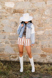 Sienna White Knee High Cowboy Boots (Size 6.5 & 7)