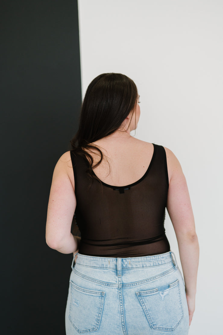 Bombshell Babe Bodysuit - Black