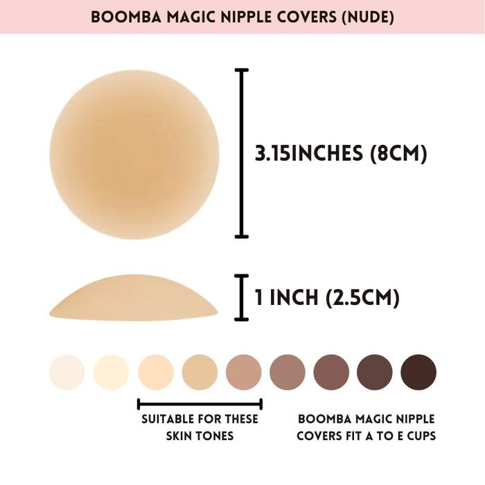 BOOMBA nipple covers (2 types)