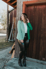 East Coast Houndstooth Blazer